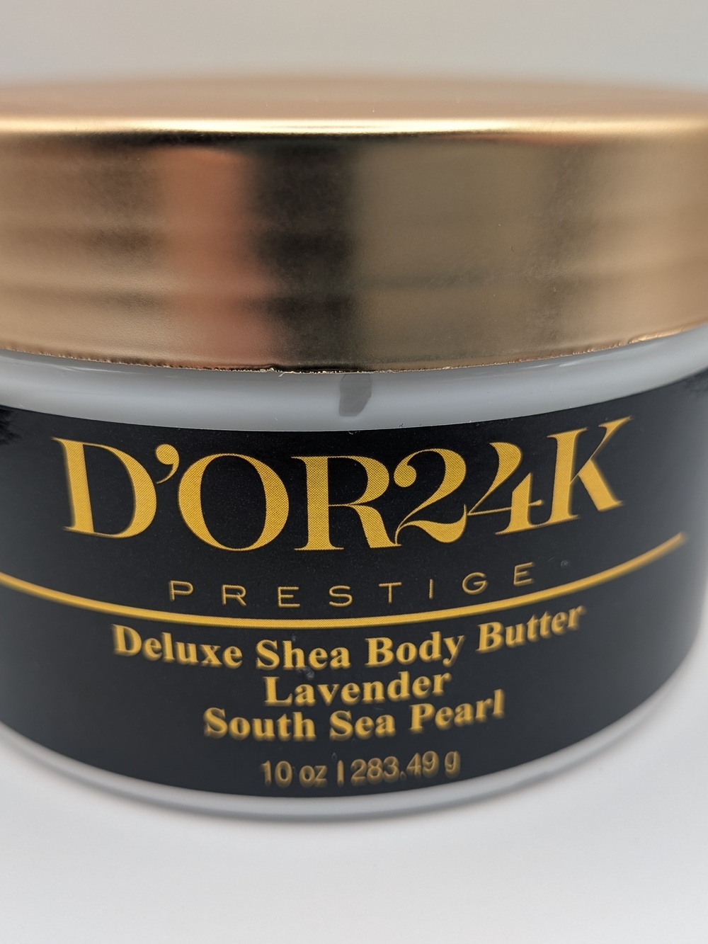 D'Or Skincare D'OR24K Prestige Deluxe Shea Body Butter - Black and Gold